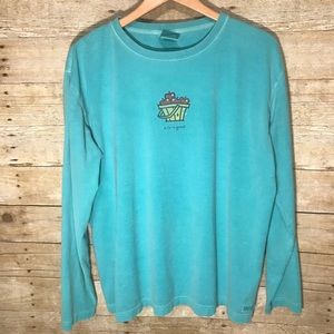 Women’s Life is Good long sleeve tee size XL